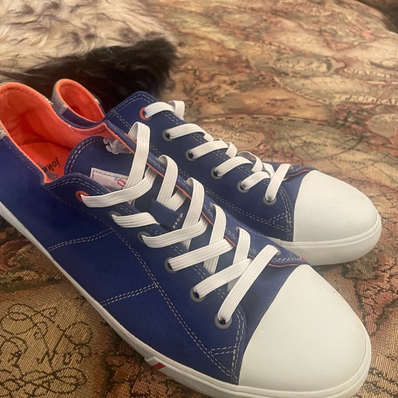 Johnny O Other - Johnny O's. Blue and White Men's Sneakers